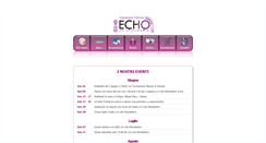 Desktop Screenshot of echoevents.it